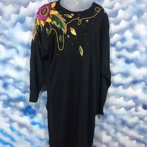 Partywear woolen dress
